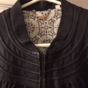 Doma Black Leather Jacket